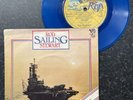 Rod Stewart Sailing UK 7” Blue Vinyl PS 45 Rare