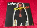 AC/DC - POWERAGE. 1978 FIRST PRESS VINYL LP SUPERB AUDIO *PORKY ETCHED*