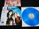 BLUE VINYL THE ROLLING STONES THROUGH THE PAST, DARKLY JAPAN LP OBI L20P1020