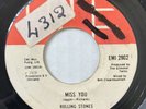 ROLLING STONES _ Barbados _ MISS YOU 45 FARAWAY EYES Caribbean Press 7