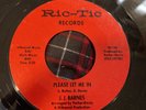 J.J. Barnes 60s Soul 45 on Please Let Me In   Hear / Northern Soul Ric-Tic