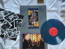 Autographed WARRANT Dog Eat Dog - Limited Blue & Red Marble Vinyl Album