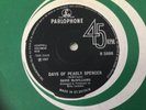 DAVID McWILLIAMS  - DAYS OF PEARLY SPENCER - UK PARLOPHONE. EXCELLENT CONDITION