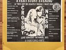 A Very Stony Evening David Crosby & Graham Nash Bootleg 2LP