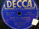 Judy Garland-Decca-2672-Over The Rainbow/The Jitterbug-V+78rpm 1939