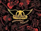 AEROSMITH Permanent Vacation Red & Black Marbled Vinyl New & Sealed