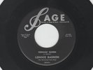 ROCKABILLY 45 - LONNIE BARRON  - TEENAGE QUEEN  -  HEAR 1956 SAGE