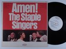 STAPLE SINGERS Amen  EPIC LP mono wlp l