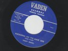 ROCKABILLY  45 - TEDDY REDELL - KNOCKING ON THE BACK SIDE - HEAR  1958 KCP VADEN