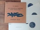 J.S BACH SANDOR VEGH SONATES ET PARTITAS POUR VIOLON SEUL VALOIS NEAR MINT 3 LP