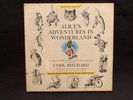 Alice's Adventures In Wonderland / Cyril Ritchard 1960 4 LP Box Set w/ Book EX