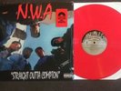 NWA Straight Outta Compton Vinyl LP Exclusive Red Color Dr Dre Ice Cube 2pac RSD