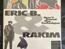 ERIC B & RAKIM DON'T SWEAT THE TECHNIQUE VINYL NEW  30TH BLUE + RED LP  VMP