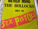 sex pistols never mind the bollocks, 1977 Blank Back  A8/B6