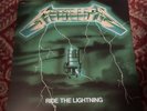 BERNETT SB 18026 RIDE THE LIGHTNING METALLICA FRENCH green LP Record Album no.22