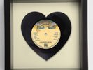 Kiss - I Was Made for Loving You - Original Framed Vinyl Record Art 1979