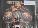 Burning by British Lion Signed by Steve Harris - red vinyl