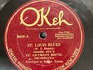 Jazz-78 RPM-Jimmy Joy's St. Anthony Hotel Orchestra-St. Louis Blues-OKeh 40539V+
