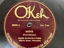 Jazz-78 RPM-OKeh Syncopators-Shine/Savannah-OKeh 40100-Hot Jazz-E-