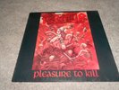 Kreator - pleasure to kill - LP 1986 (OIS) Trash in VG