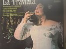 Verdi LA TRAVIATA Gaballe Bergonzi Milnes Pretre 3LP RCA Red Seal LM6180 Tested