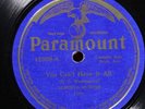 Alberta Hunter PARAMOUNT 12008 E You Can't Have it All PREWAR BLUES / GOSPEL 78