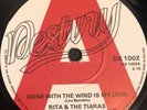 RITA & THE TIARAS  GONE WITH THE WIND IS MY LOVE DESTINY DEMO near mint