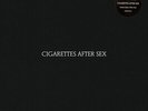 Cigarettes After Sex - Cigarettes After Sex (White Vinyl) Vinyl LP NEU 09552230