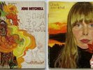 2 JONI MITCHELL LPs 1968 Song To A Seagull 1969 Clouds PROMO First Pressings