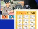LP ELVIS PRESLEY - A DATE WITH.. / UK  1st PRESS. BLACK RCA / CALENDER BACKCOVER