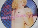 MADONNA EXPRESS YOURSELF RARE 12 INCH UK PICTURE DISC, MINT