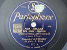 Russian Emigration Alexander Vertinsky Gipsy Songs 78RPM Parlophone 22313
