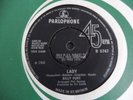 Billy Fury - Lady c/w Certain Things 1968 UK 45 PARLOPHONE