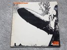 LED ZEPPELIN 1969 UK 1st PRESSING A 1/B 1  ORANGE TEXT + PLUM LABELS 588 171