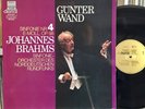 BRAHMS Symphony No. 4 GUNTER WAND HARMONIA MUNDI DMM Digital 1985 NM