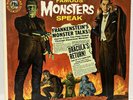 FAMOUS MONSTERS SPEAK Vinyl LP Record Frankenstein & Dracula Horror Album 1973