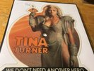 TINA TURNER & MEL GIBSON 2 SIDED MOVIE PICTURE DISC 45 RECORD movie MADMAX HERO