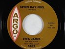 Northern Soul R&B 45 - Etta James - Seven Day Fool - Argo - VG+ mp3