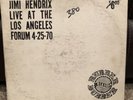 Jimi Hendrix - Live At The Forum LP Not TMOQ  VG 2 LP Gatefold Munia 4-25-70