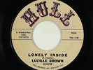 Northern Soul Popcorn 45 - Lucille Brown - Lonely Inside - Hull - mp3