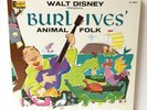 Walt Disney Presents Burl Ives' Animal Folk Vinyl Record