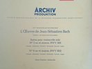 DGG ARCHIV *RED STEREO* SAPM 198 188 BACH CELLO SUITES #5 & #6 *PIERRE FOURNIER*