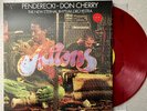 Krzysztof Penderecki Don Cherry Actions LP  Red Vinyl RSD2020 German Import Ltd