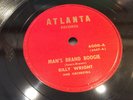 BILLY WRIGHT-ATLANTA 6000-MANS BRAND BOOGIE/BEG-A-DOG-ATLANTA JUMP BLUES 1950 78