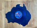 Men At Work 'Down Under' (EPCA10 1980) V Rare 1981 2 Trk Shaped Blue UK 7