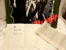 1977 THE CLASH VINYL CBS S 82000 B2 INCL HAND WRITTEN LETTER JOE STRUMMER VOCALS