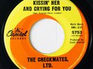 NORTHERN SOUL  CHECKMATES LTD-KISSIN' HER & CRYING FOR YOU- CAPITOL 45-HEAR MP3