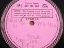TEST PRESSING Mozart Marriage Of Figaro Hans Vonk Decca Phase 4 Stereo PFS 4425