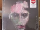 Marilyn Manson WE ARE CHAOS  Limited Black Ice Colored Vinyl LP w/ Art Print NEW