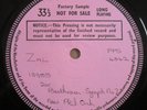 TEST PRESSING PFS 4342 Beethoven Symphony no. 7 Stokowski Decca Phase 4 Stereo